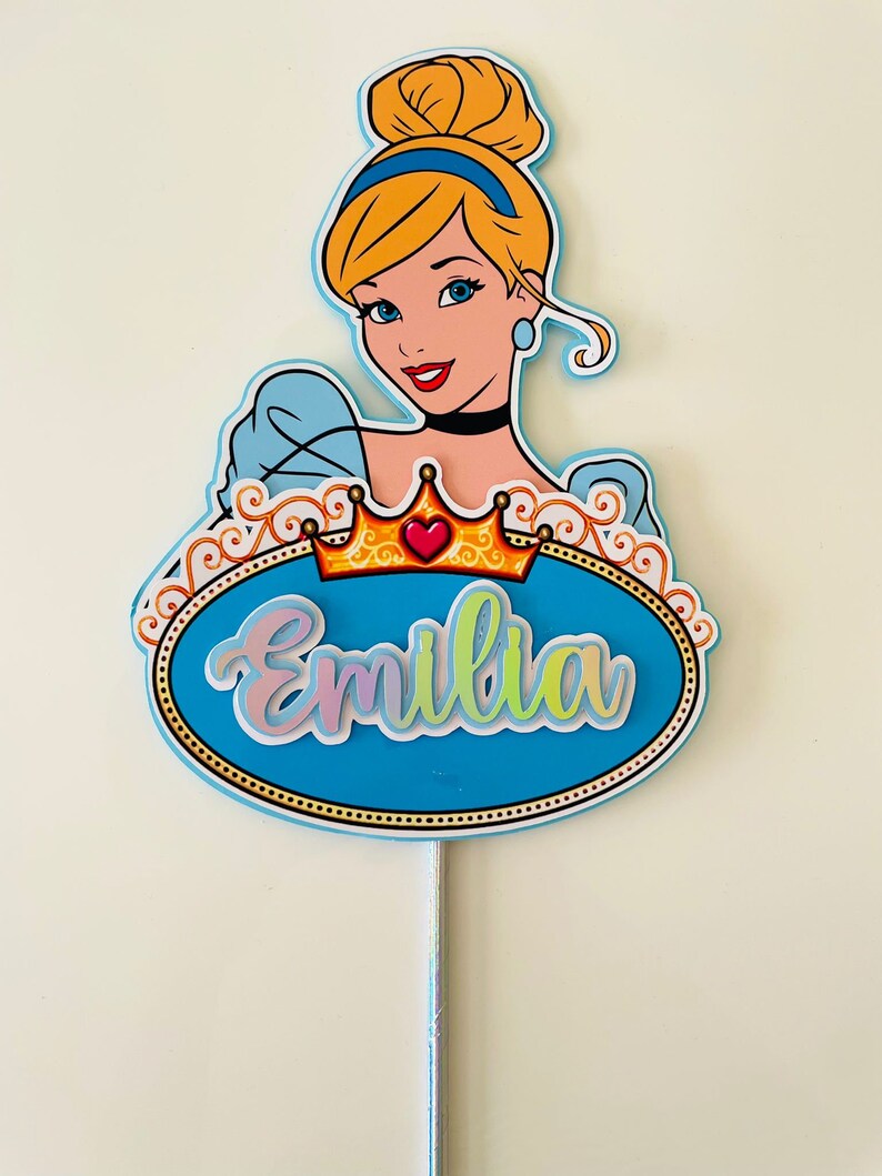 Princess Cinderella Cake Topper - Etsy