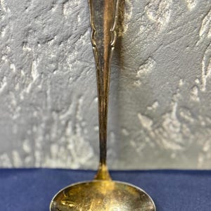 Vintage MEWA ALP 60 Sweden Silver-Plated sauce Gravy Ladle/Serving  Spoon 18 cm (7,08&quot;)
