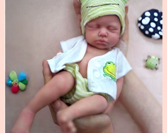 Reborn Realistic Lifelike Full Body Silicone Doll, Reborn Baby Doll, Hand Made Girl/Boy Doll, Waterproof, Dolls Toy Gift