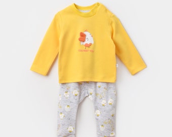 Baby Set T-shirt, Legging-Chick en Chick Set