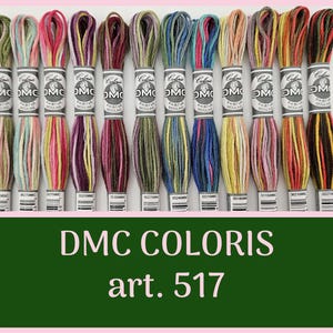 DMC COLORIS Borduurgaren 4500-4523 (art. 517)