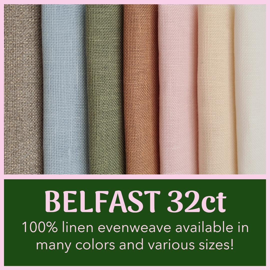 Zweigart Belfast Linen 32ct - Raw Linen 50 x 70cm Zweigart Belfast Linen 32ct - Raw Linen 50 x 70cm