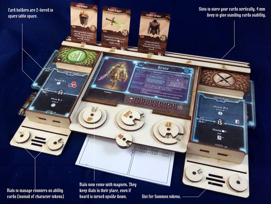 Gloomhaven Player Board - Etsy