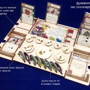 Runebound Tokens FFG Modular Player Board (eldritch Horror, Mansions of Madness, Elder ...