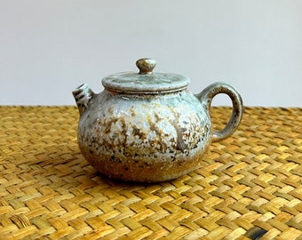 Handmade Ceramic Tea Pot Firewood Unique Tea Pots 140ml