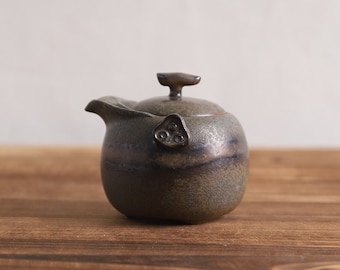 Bronze Ceramic Teapot Traditional Chinese Gongfu Tea Pot 150ml