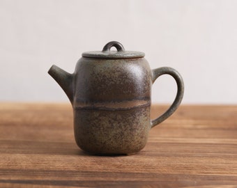 Théière en céramique de bronze, petite théière chinoise Gongfu