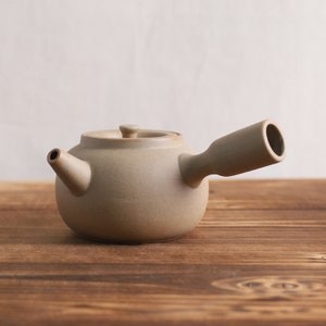 Ceramic Kyusu Teapot Traditional Chinese Tea Pot 400ml