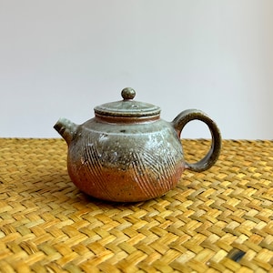 Firewood Ceramic Teapot Coarse Pottery Chinese Tea Pot 170ml