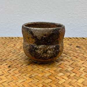 Firewood Ceramic Tea Cup Handmade Gongfu Cup 100ml