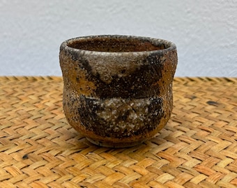 Firewood Ceramic Tea Cup Handmade Gongfu Cup 100ml