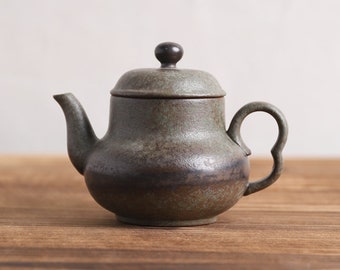 Bronze Ceramic Teapot Traditional Chinese Gongfu Tea Pot