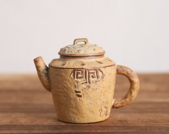 Coarse Pottery Ceramic Teapot Retro Traditional Tea Pots 120ml