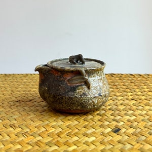 Bamboo Pattern Ceramic Teapot Jingdehen Pottery Tea Pot for Gongfucha