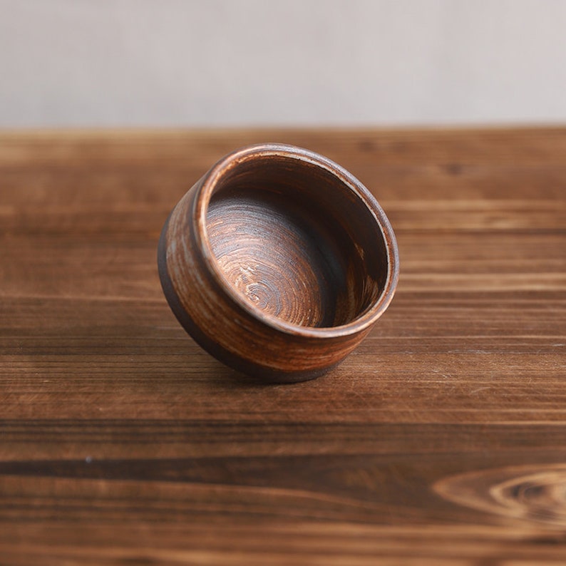 2pcs/ set Handcrafted Ceramic Tea Cup Set image 3