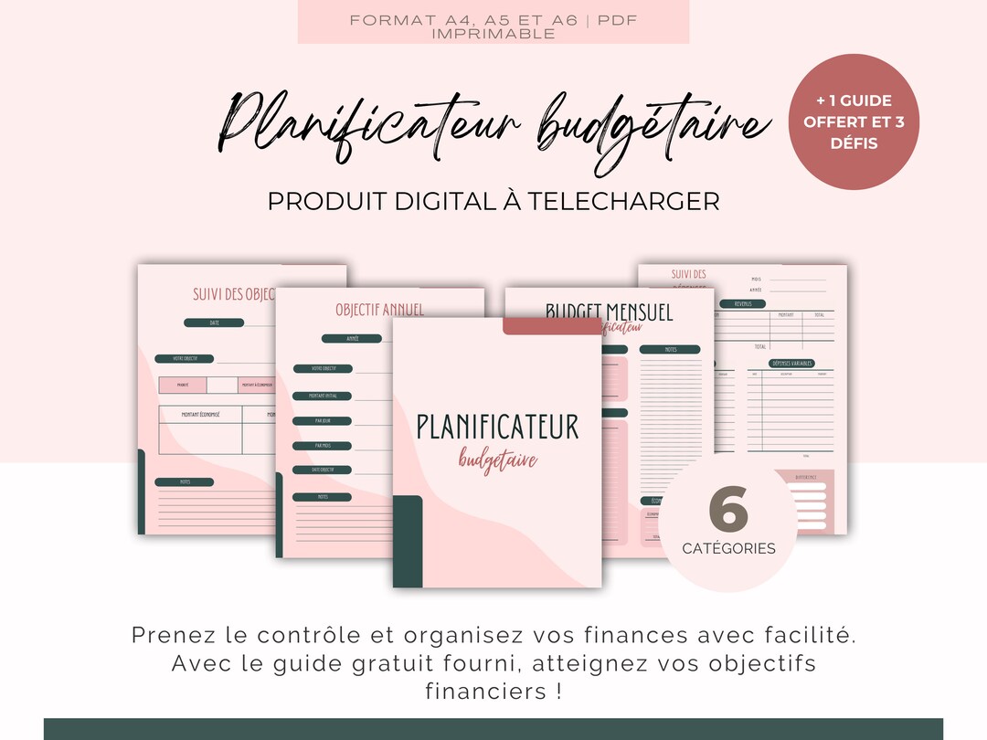 Lot De 52 Planificateurs Budgétaires Pour Planificateur Financier, Planificateur Budgétaire Allemand, Reliure Budgétaire Avec 6 Trous, Organiseur De Coûts, Feuilles De Dépenses, Factures, Classeur