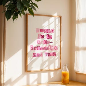 Regalo de San Valentín de Taylor Póster de Taylor Decoración de dormitorio femenino Impresión de letras de Taylor Decoración de dormitorio femenino de Taylor Merchandising de Taylor Arte de pared de Taylor