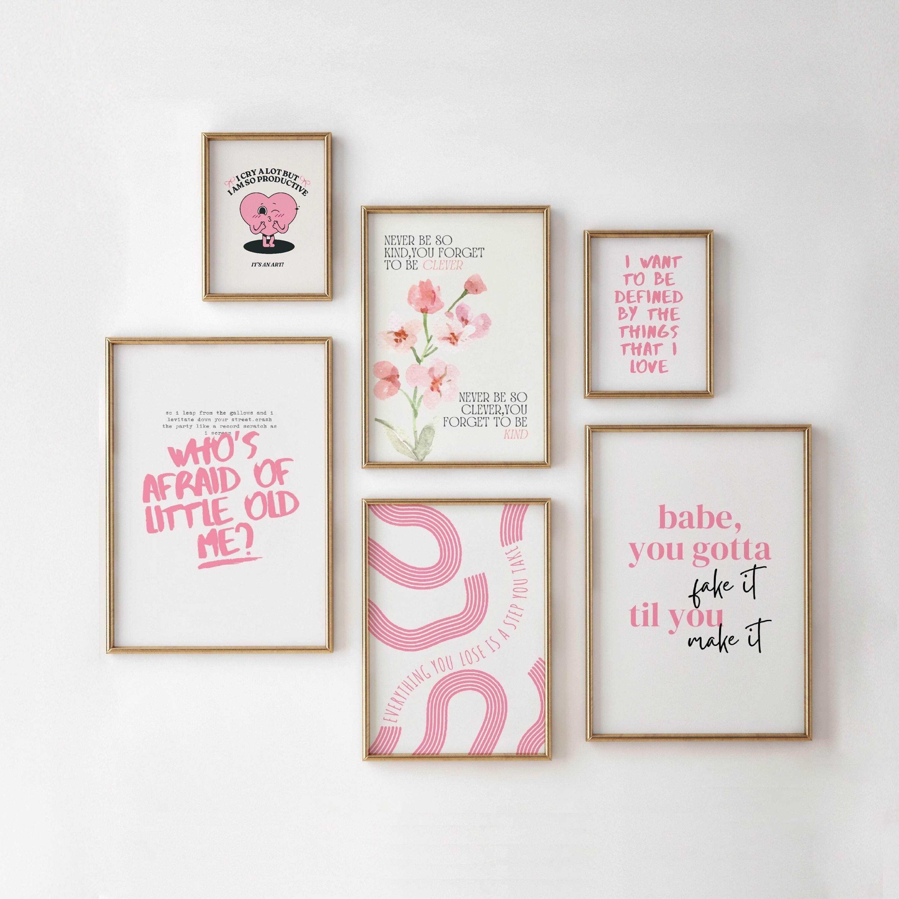 Set 12 Poster Vintage Taylor Swift Con Copertine Album - Stampe Estetiche Su Tela 20x30 Cm Per Decorazione Camera Da Letto, Soggiorno E Ufficio