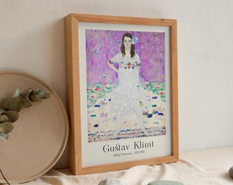 Gustav Klimt Mäda Primavesi Print, Gustav Klimt Painting, Fine Art, Klimt Reproduction Living Room Wall Art, Famous Painting, eclectic decor