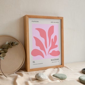 Henri Matisse Print, Preppy Room Decor, Pink Wall art, Bedroom Decor, Hallway Prints, Living Room Wall art, Dorm Decor, Gifts For Her