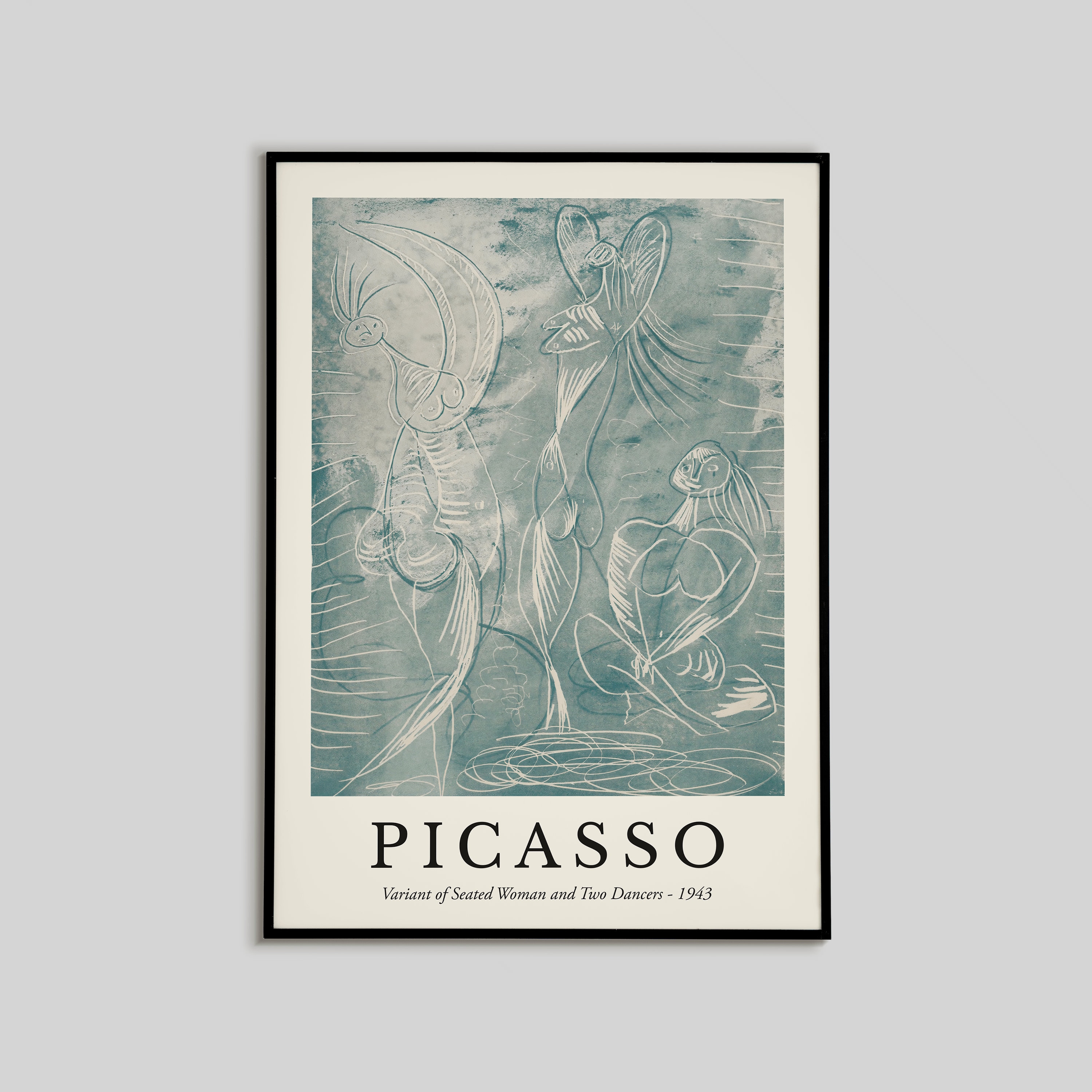 Picasso seated woman - Etsy 日本