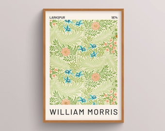 Djmwtb William Morris - Set Di 3 Stampe Artistiche Da Parete Su - Foto 12