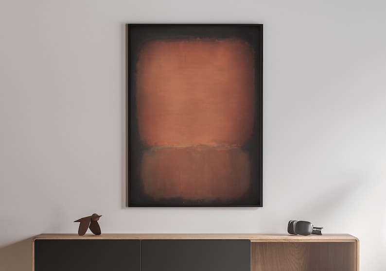 Mark Rothko Later Work Mark Rothko Poster, Mark Rothko Print, Modern Art, Wall Decor, Abstract ...