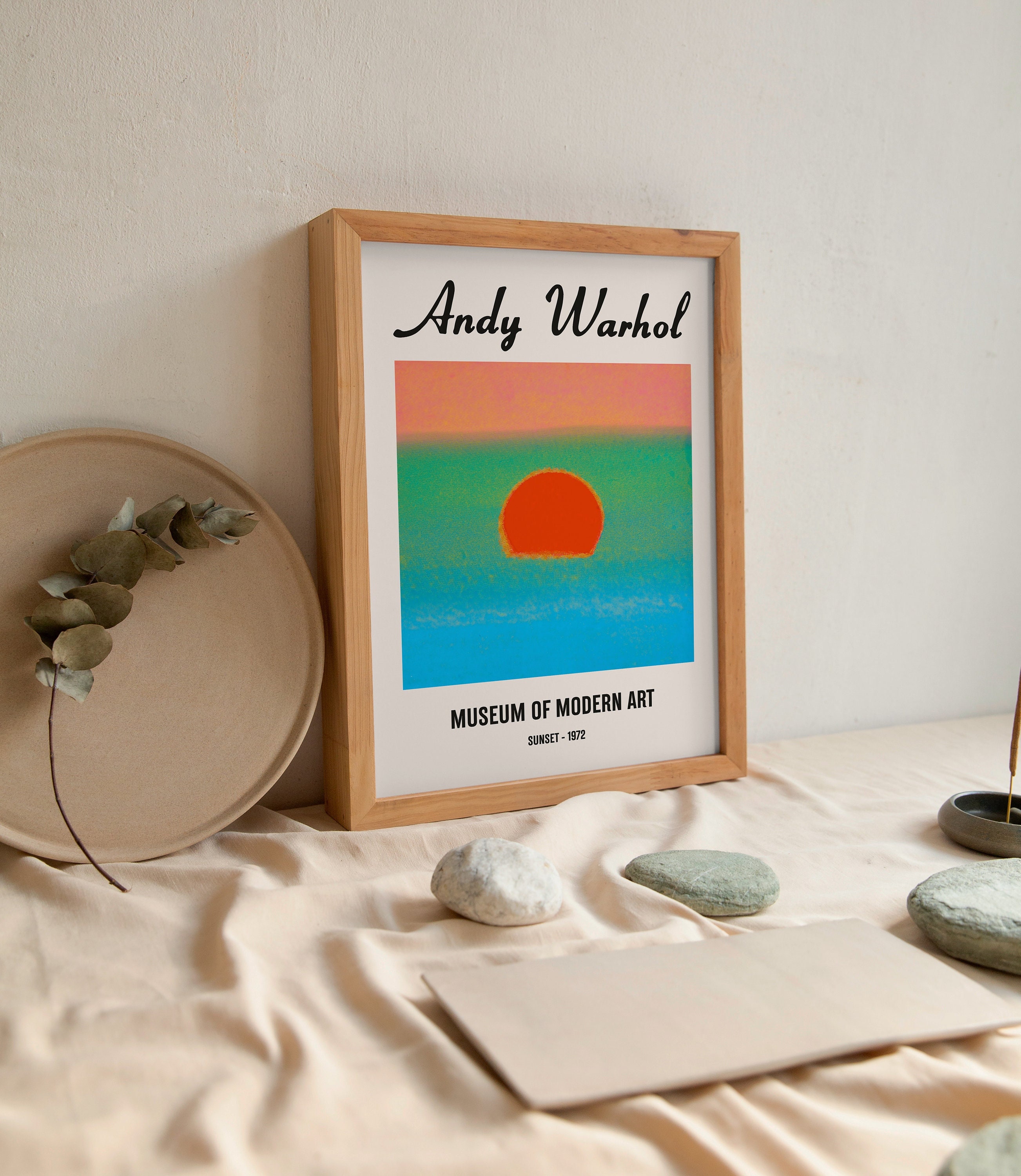 アンディ・ウォーホル サンセット アンディ・ウォーホル「サンセット」#22 - スクリーンプリントプルーフ