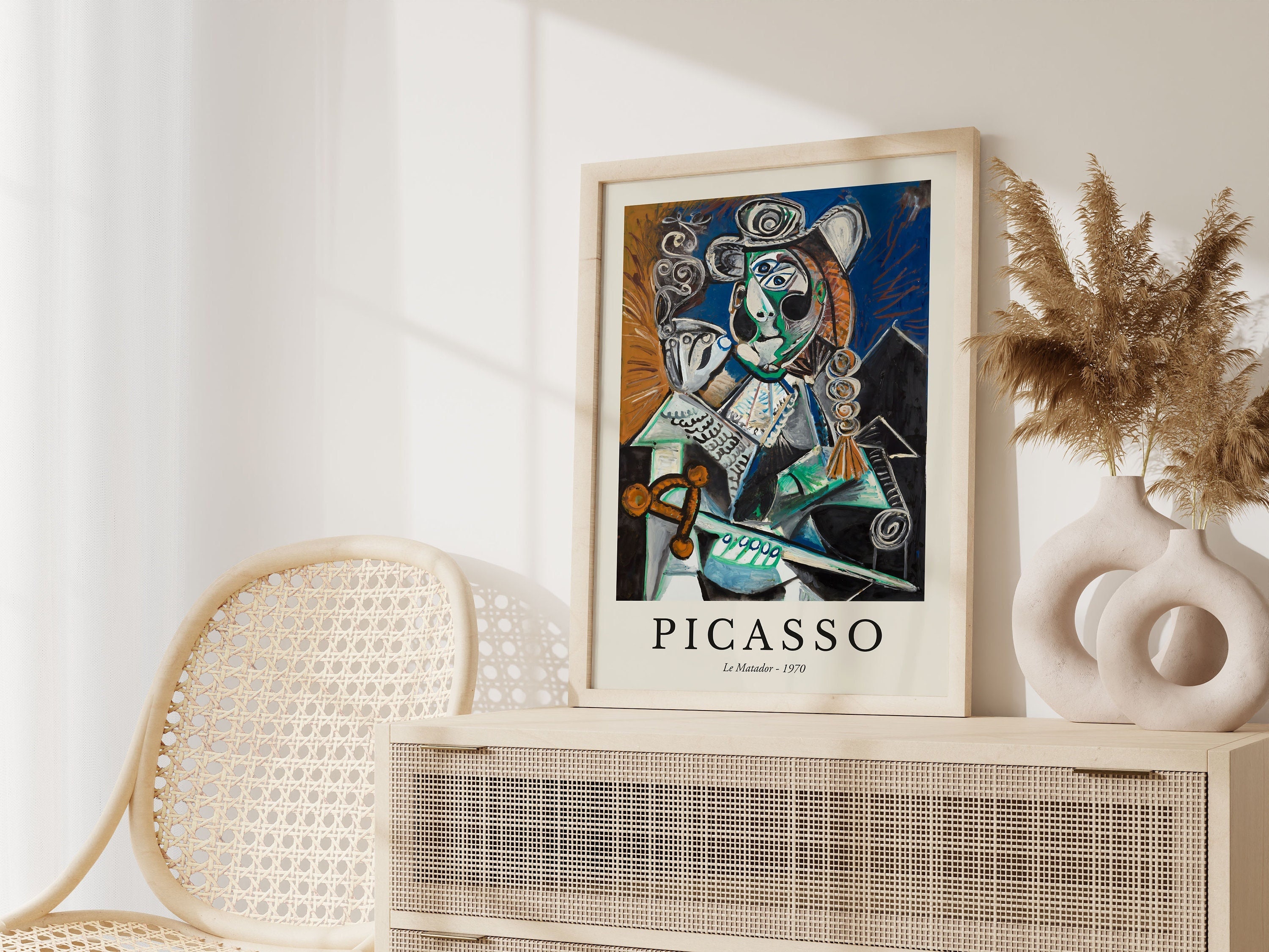 Pablo Picasso Print, Pablo Picasso Le Matador Painting, Living