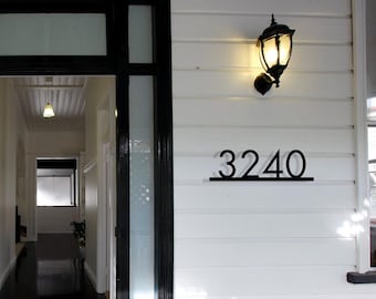 Steel Street Name, Metal House Number Sign, Address Plaque, Modern House Numbers, Modern Metal House Sign, Address Sign,Custom House Numbers