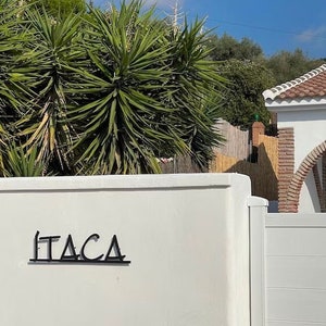 Signo personalizado, su letrero de metal de texto personalizado, letrero de la casa, letrero de metal personalizado, letrero de calle de metal, letrero personalizado, letrero de calle personalizado