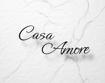 Custom Address Metal Plaque, Casa Sign, Villa Name Sign, House Name Sign, Casa Name Sign, Personalized Villa Name Sign, Custom Metal Signs