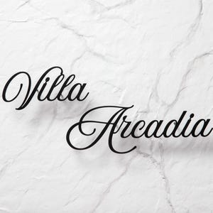 Outdoor House Name Plaque - Casa Name Sign - Signs - House Name Sign - Street Name Sign - Personalized Villa Name Sign - Custom Metal Sign