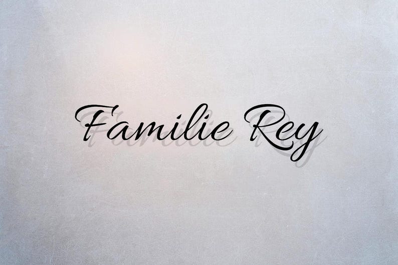 Mi Rey In Cursive New Home Decor, Modern House Number Sign, Modern Address Sign ...