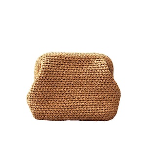 Raffia Clutch Bag, Straw Bag Clutch, Crochet Clutch, Summer Clucth Bag, Wedding Clutch Bag, Straw Bag, Woven Coach, Raffia HandBag
