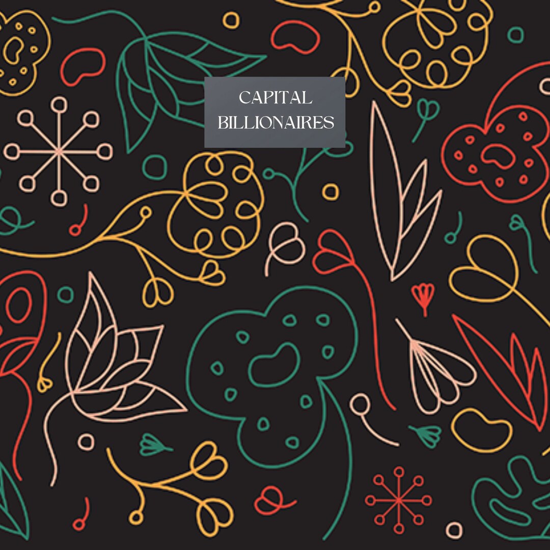 Floral Hand Drawn Pattern Vector Banner Design PDF Etsy