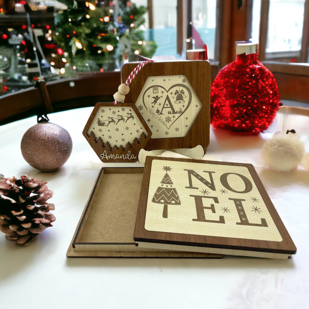 Personalized Christmas Decorations Custom Wooden Christmas Etsy