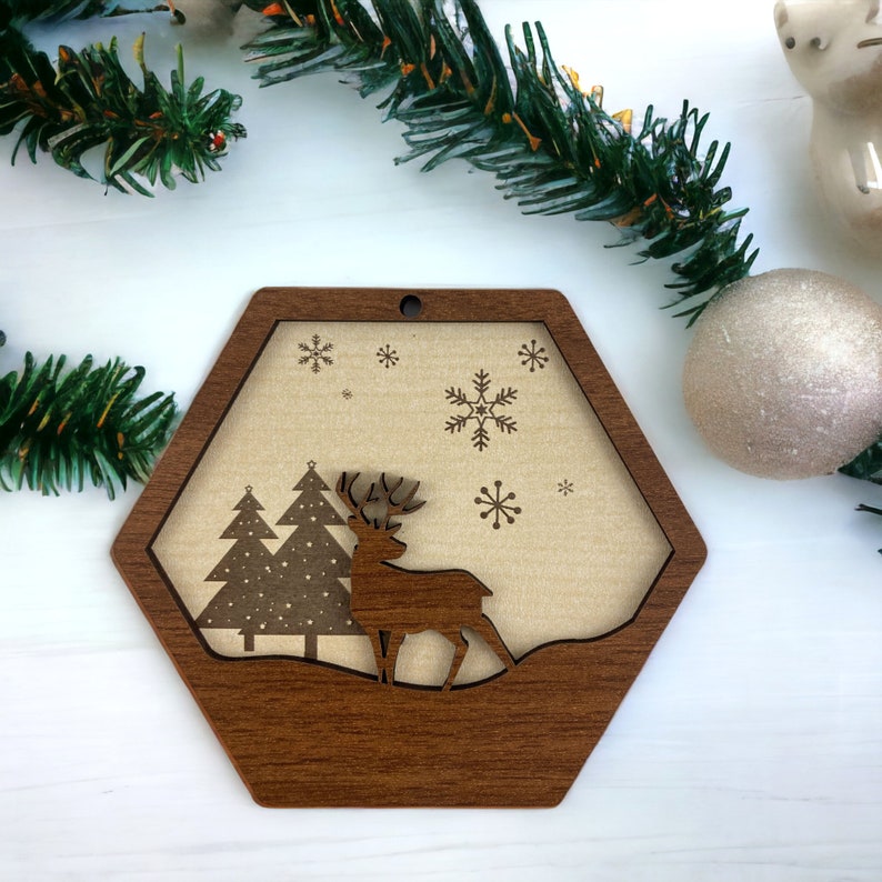 Personalized Family Tree Wooden Gift Box Custom Set of 10 Etsy