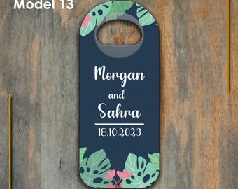 Wedding Magnet Favors for Guests in Bulk, Custom Bottle Opener Fridge Magnet Favour Save the Dates, Wedding Favor, Wedding Magnet