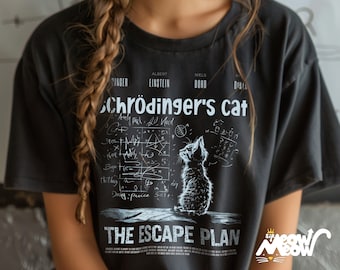 Schrodingers Cat Shirt Alive Or Dead Physics Birthday Gift Schrodingers Cat Shirt Alive Or Dead Physics Birthday Gift