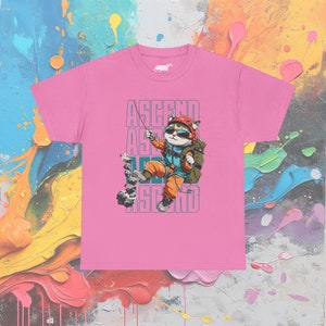 T-shirt per gatti da arrampicata, abbigliamento casual avventuroso, maglietta grafica unisex, regalo per gli scalatori immagine 7