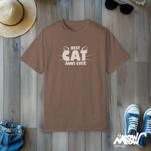 Custom 'Cat Ever' Comfort Colors T-Shirt image 10
