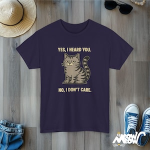 Funny Grumpy Cat T-Shirt: Sarcastic Pink Tabby Tee Blackberry