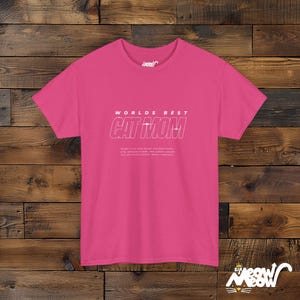 Cat Mom T-Shirt, Minimalist Design, Cat Lover Tee image 6