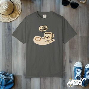 Comfort Colors Coffee Mug Shirt: Funny Kawaii Barista Tee Pepper