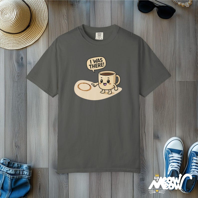 Comfort Colors Coffee Mug Shirt: Funny Kawaii Barista Tee Pepper