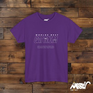Cat Mom T-Shirt, Minimalist Design, Cat Lover Tee image 5