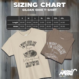 Funny Cat Lover Tee: Sarcastic Cat Mom Graphic Shirt image 3