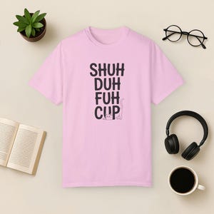 Funny Cat Shirt: Sarcastic Kitty Tee - Comfort Colors Blossom