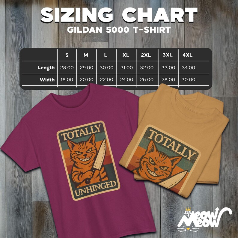 Unhinged Cat Knife T-Shirt: Funny Psycho Cat, Retro Style image 3